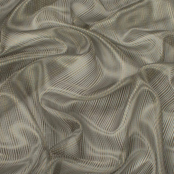 Cocoon by Zepel Curtaining/Upholstery Shimmer Stripe Sheer