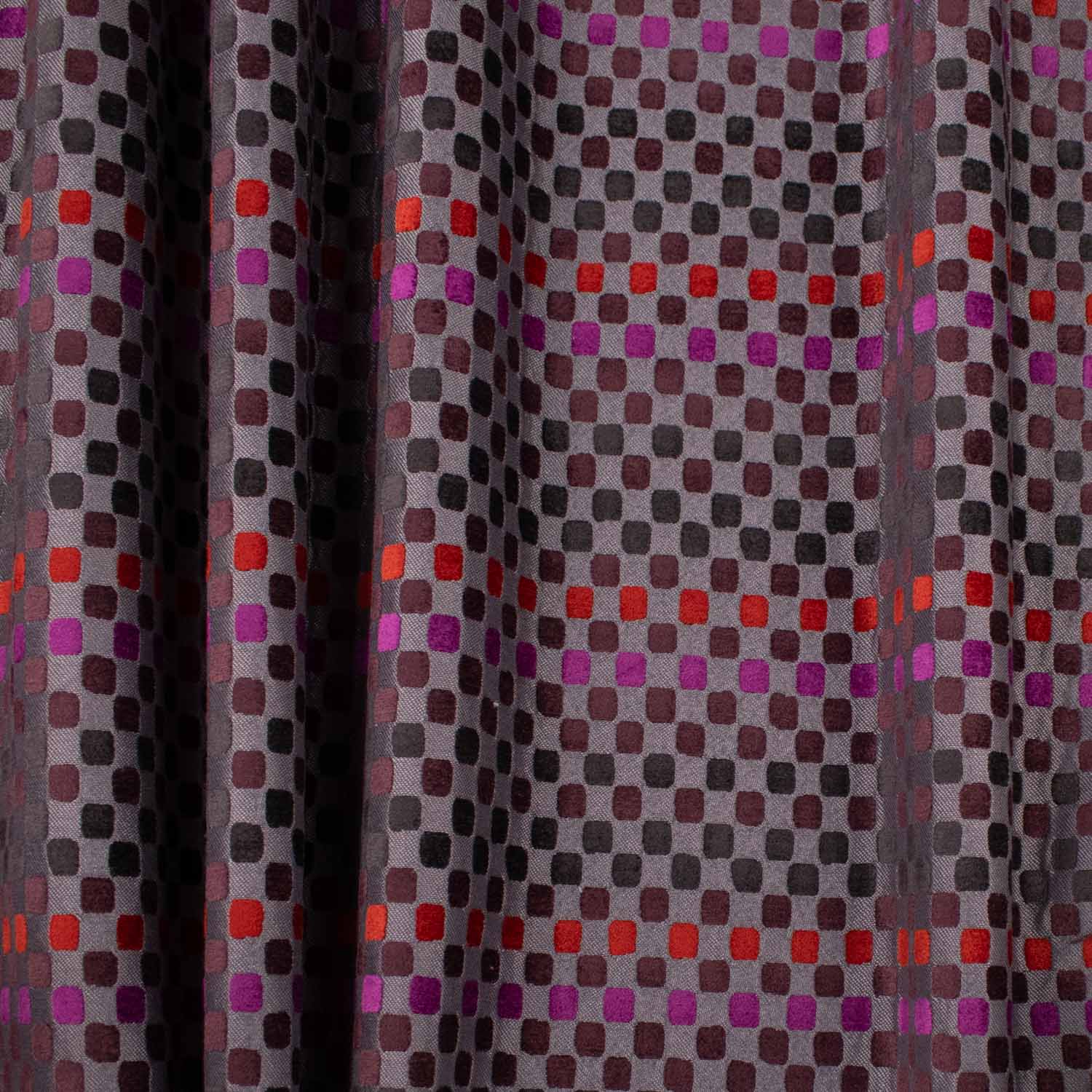 Connections by Zepel - Curtaining/Upholstery Square Chenille Jacquard