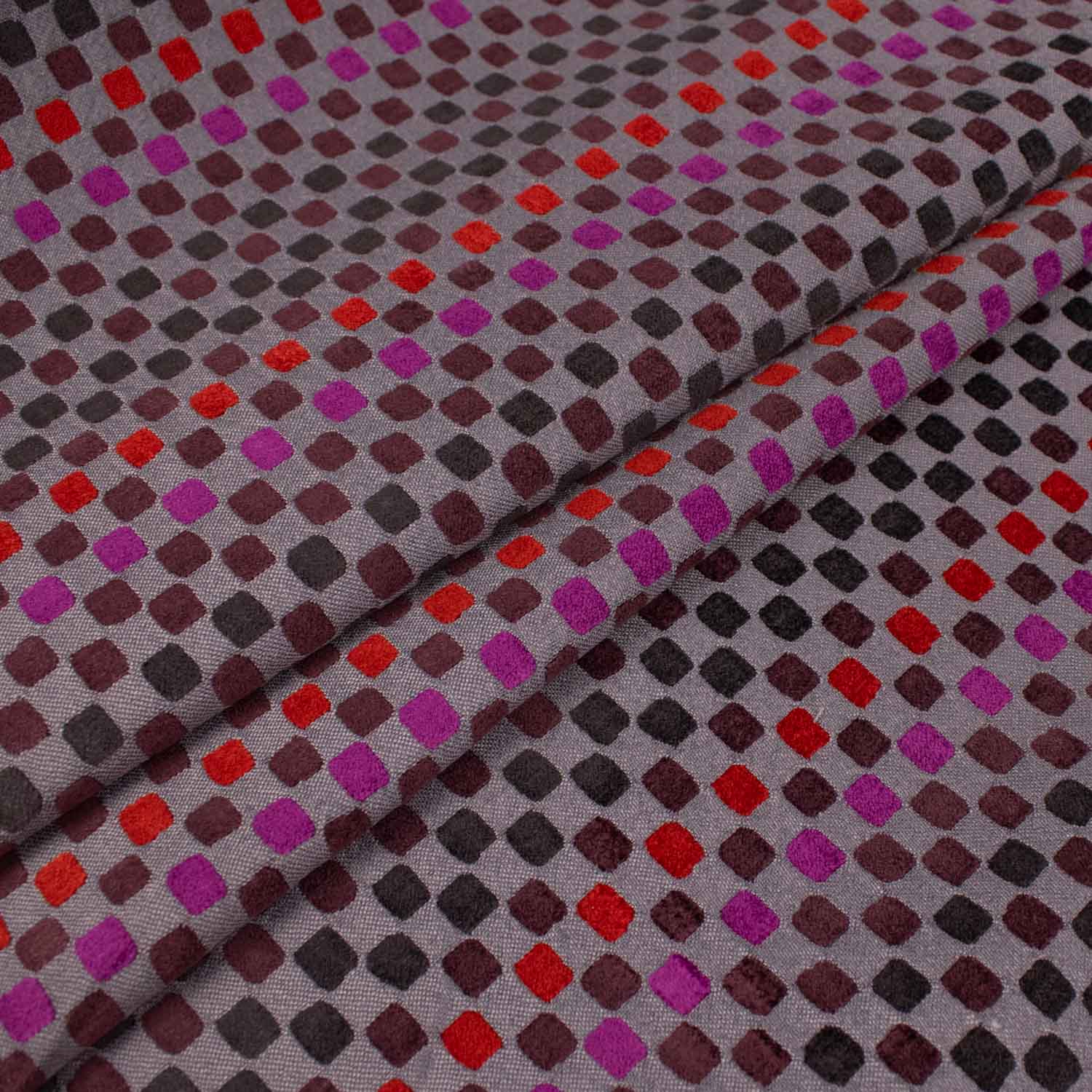 Connections by Zepel - Curtaining/Upholstery Square Chenille Jacquard