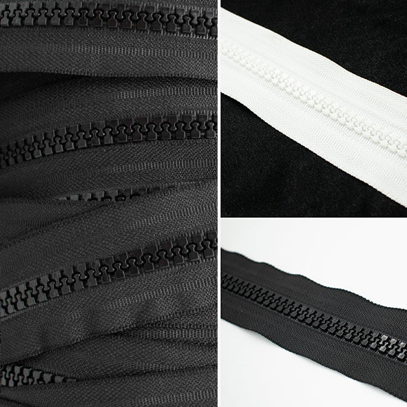 Continuous Chunky Zipping No.10