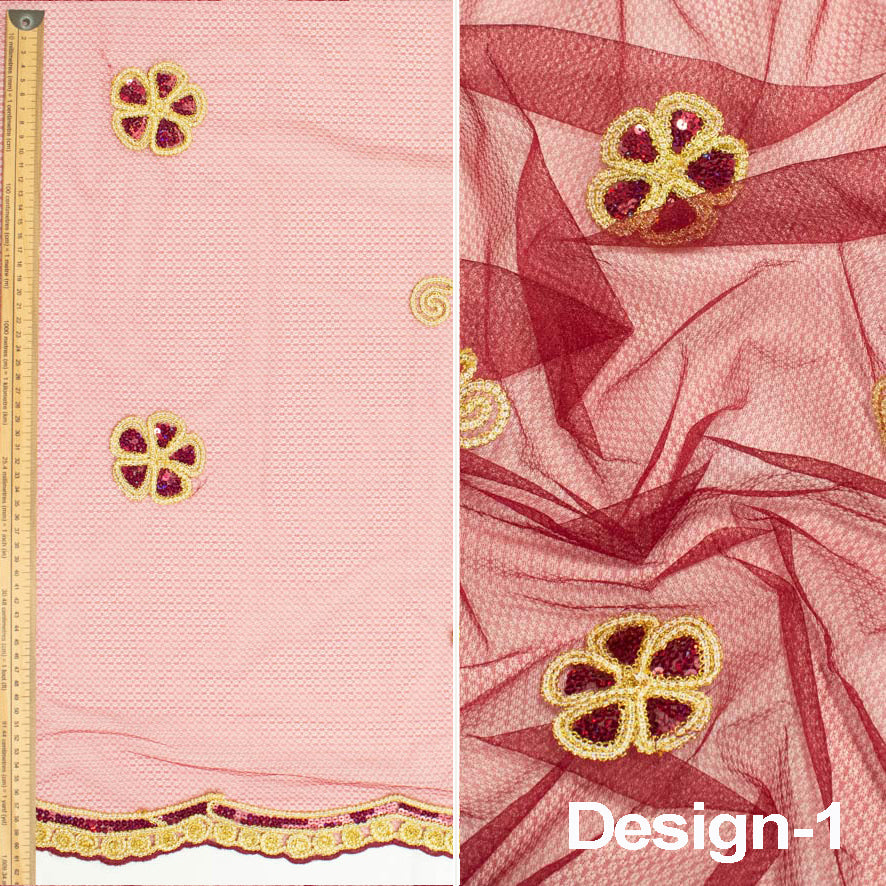 Light Corded Sequin Lace