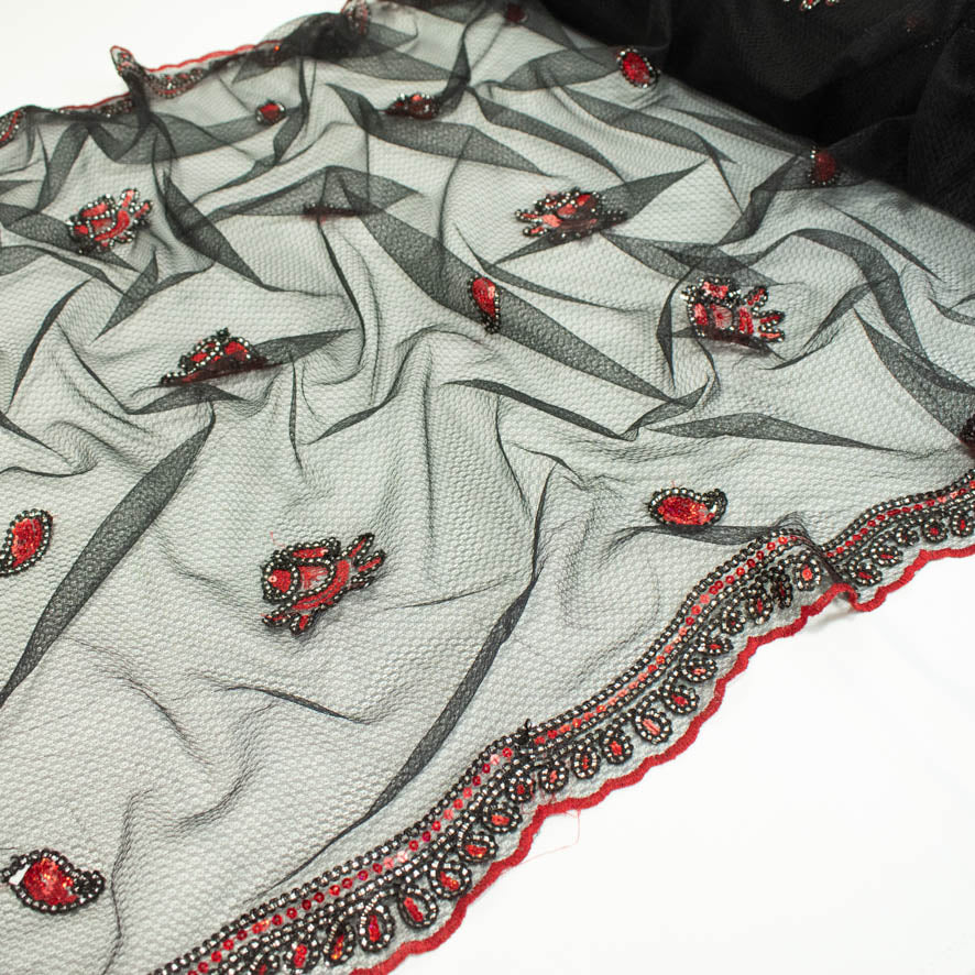 Light Corded Sequin Lace