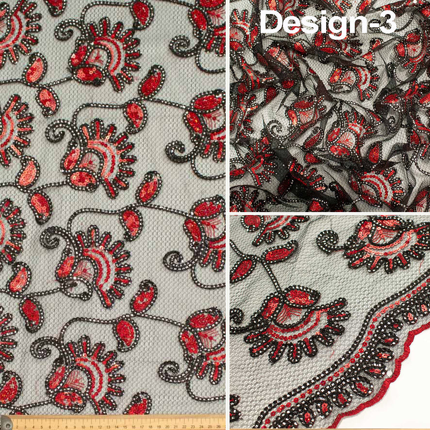 Light Corded Sequin Lace