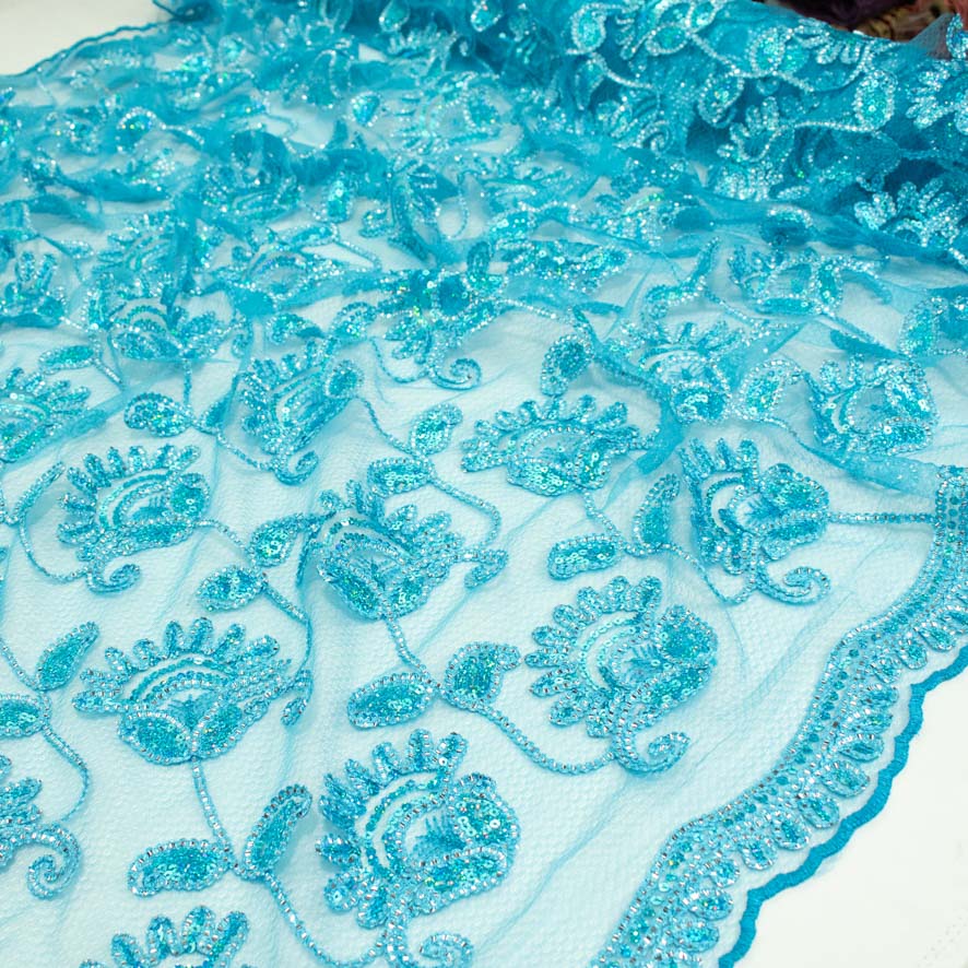 Light Corded Sequin Lace