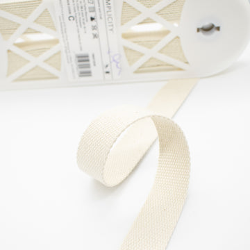 Simplicity Cotton Belting Webbing 25mm
