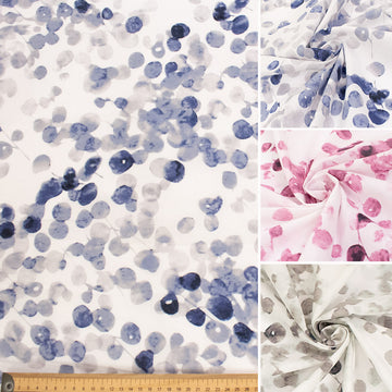 Cotton Lawn Prints Design-1 Watercolour Dots