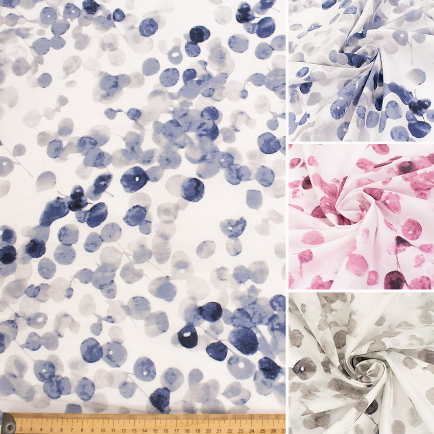 Cotton Lawn Prints Design-1 Watercolour Dots