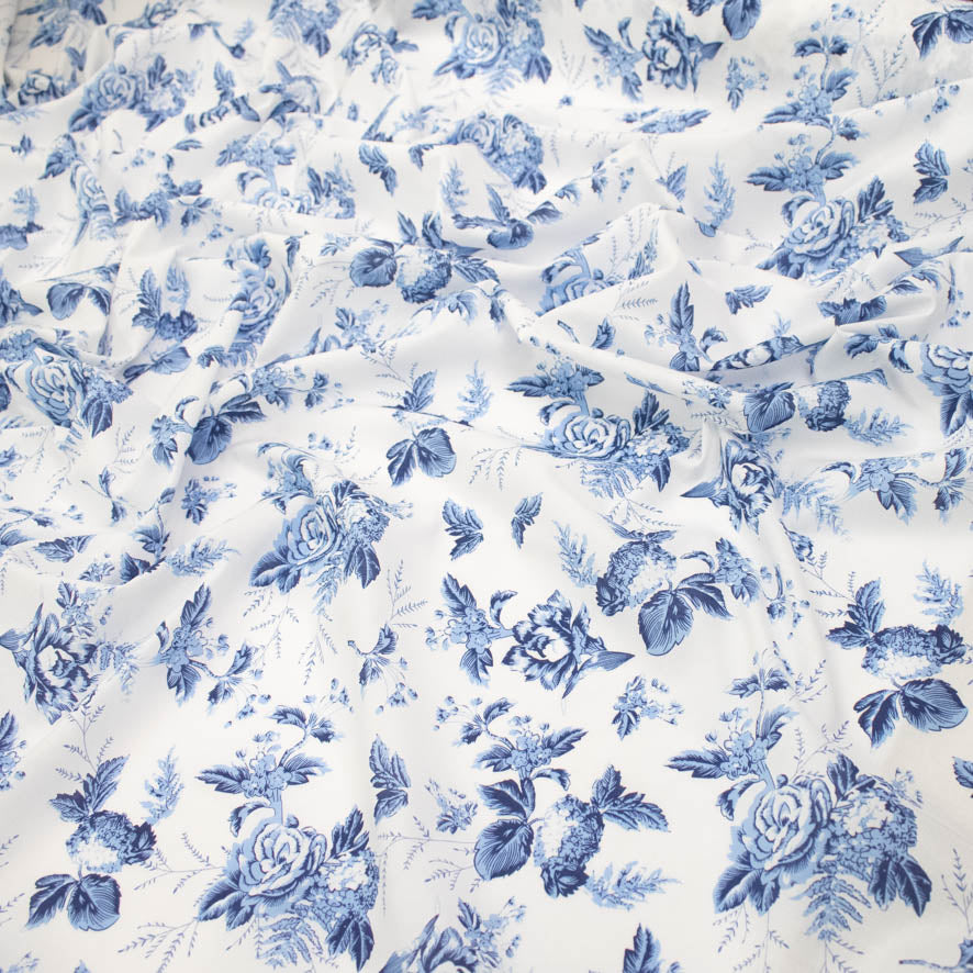Cotton Lawn Prints Design-4 Vintage Flowers
