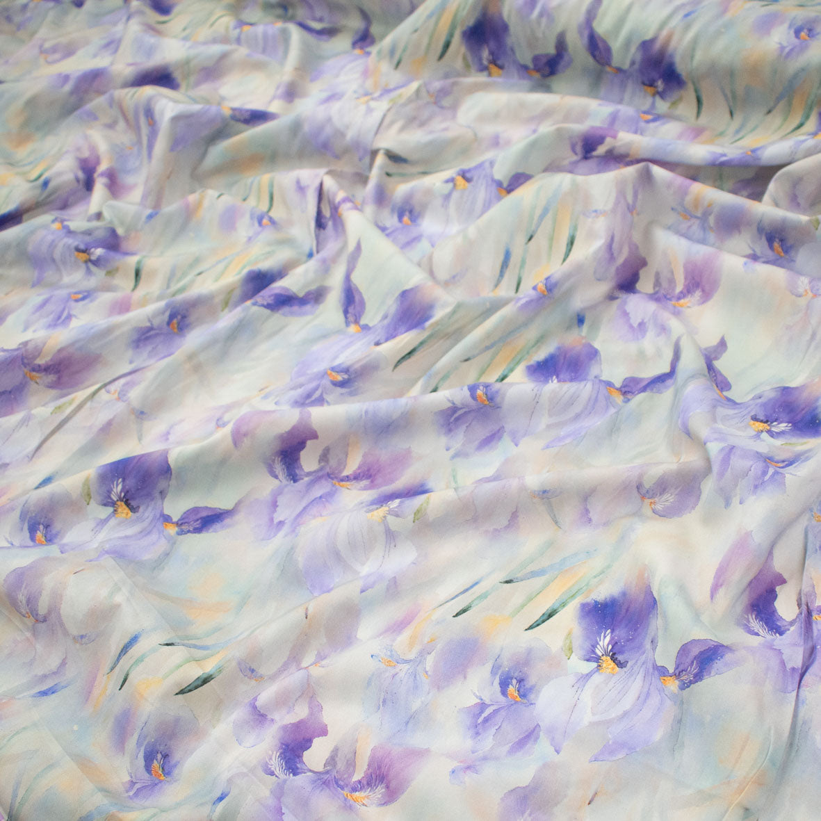Pure Cotton Lawn Watercolour Prints