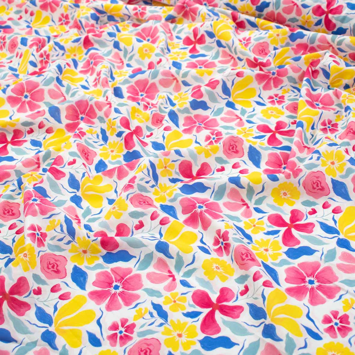 Pure Cotton Lawn Watercolour Prints