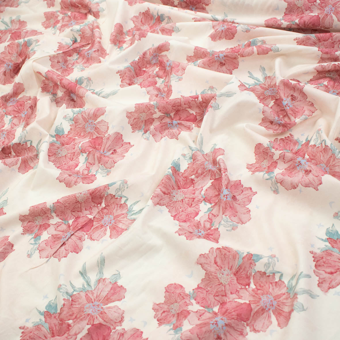 Pure Cotton Lawn Watercolour Prints