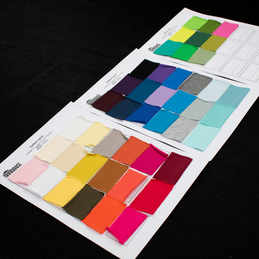 Cotton Lycra Sample Book