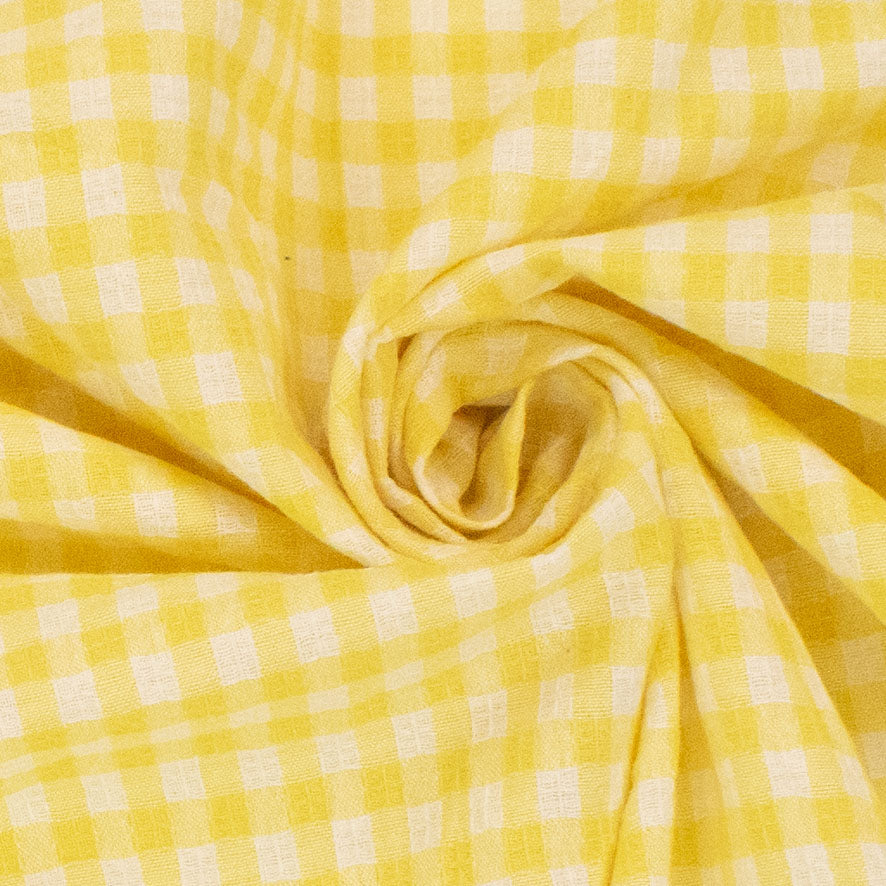 1/4-inch Cotton Gingham Yarn Dyed Checks