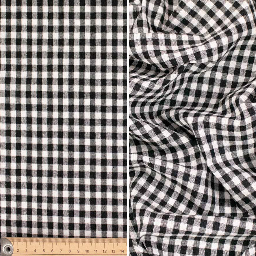 Cotton Yarn Dyed Checks