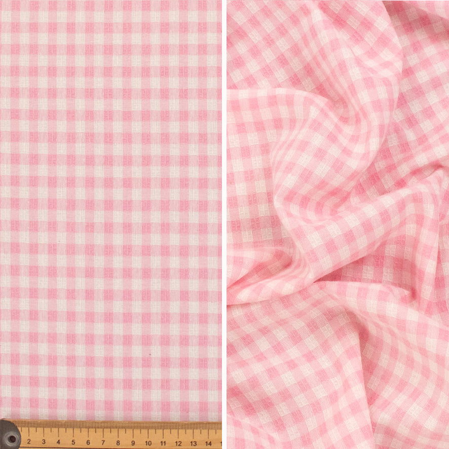 Cotton Yarn Dyed Checks