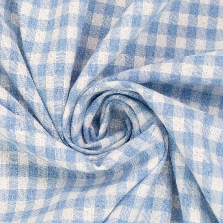 1/4-inch Cotton Gingham Yarn Dyed Checks