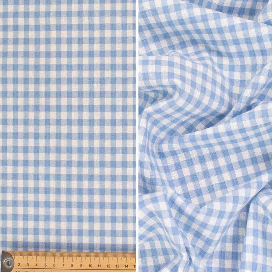 Cotton Yarn Dyed Checks