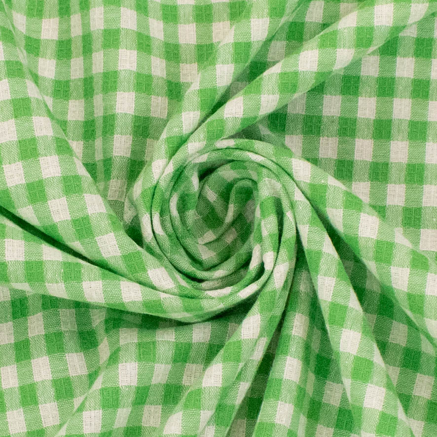1/4-inch Cotton Gingham Yarn Dyed Checks