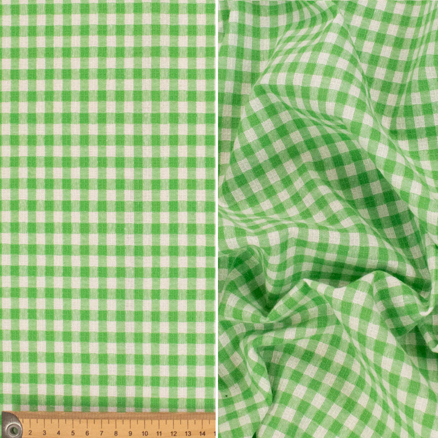 Cotton Yarn Dyed Checks