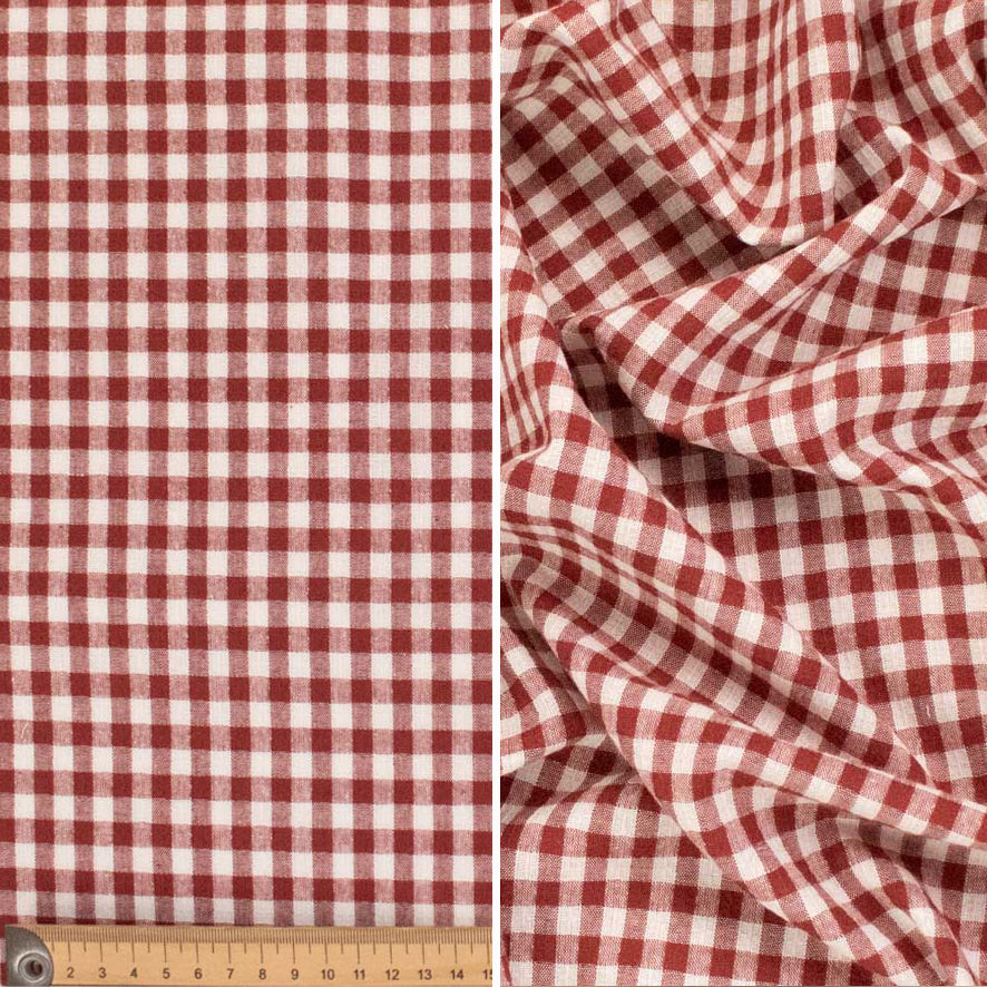Cotton Yarn Dyed Checks
