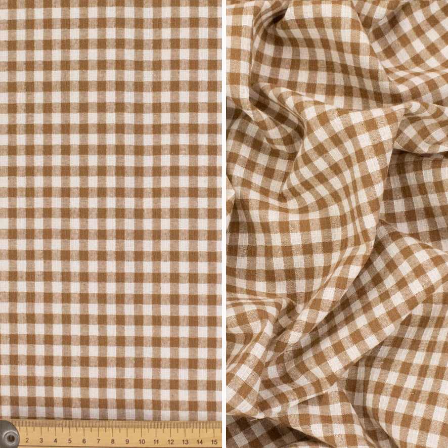 Cotton Yarn Dyed Checks
