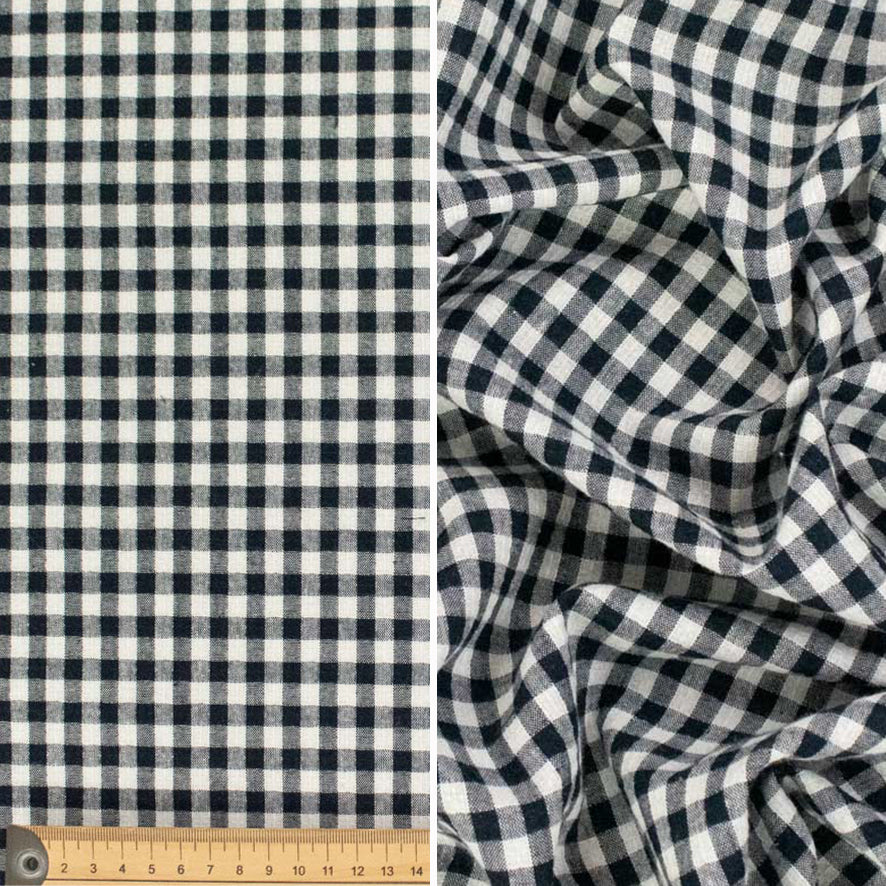Cotton Yarn Dyed Checks