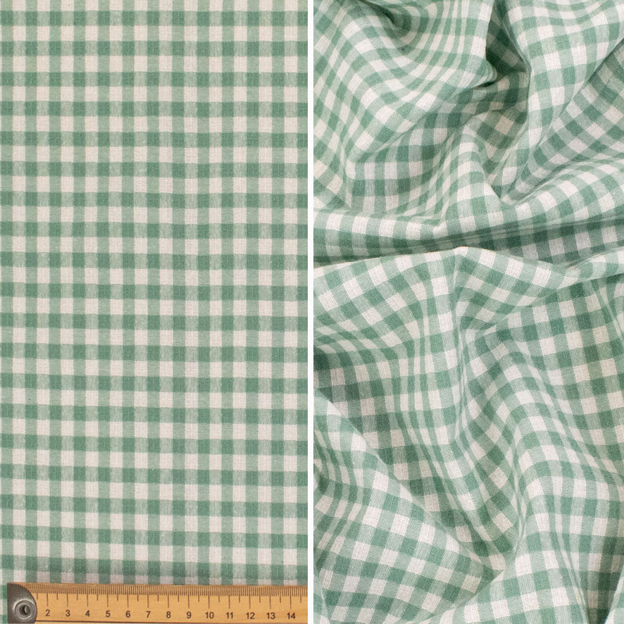 Cotton Yarn Dyed Checks