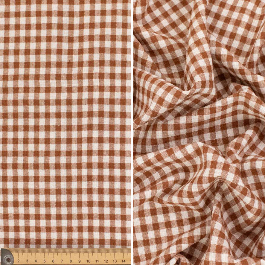 Cotton Yarn Dyed Checks