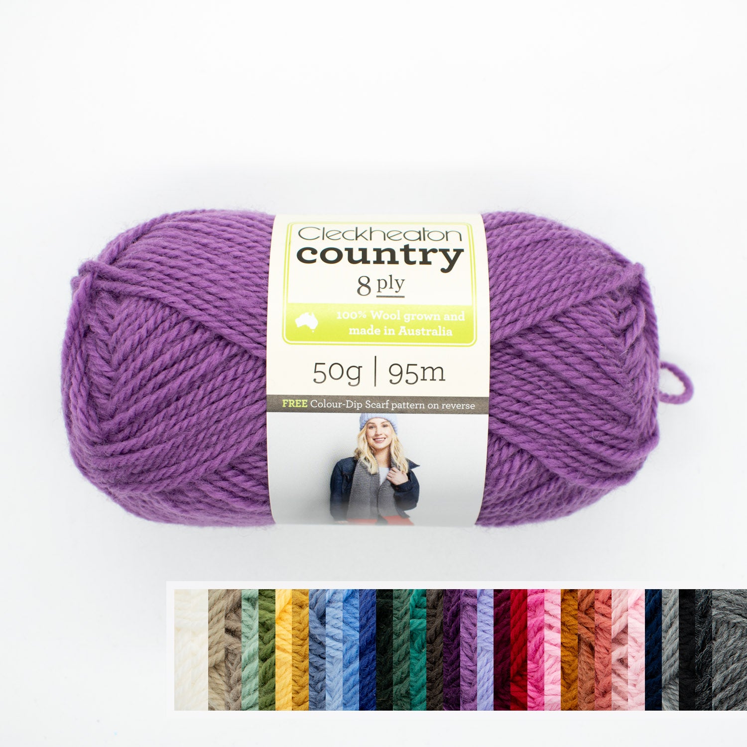 Cleckheaton Country 8 Ply Knitting Yarn
