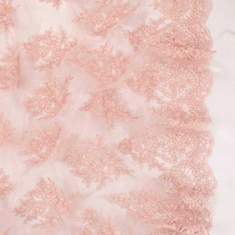 Couture Floral Embroidered Guipure Lace Design - JS20