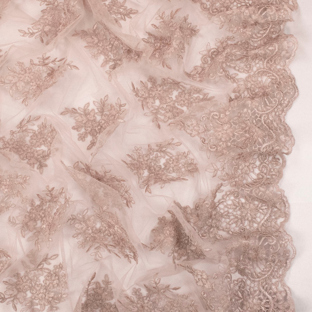 Couture Floral Embroidered Guipure Lace Design - JS20