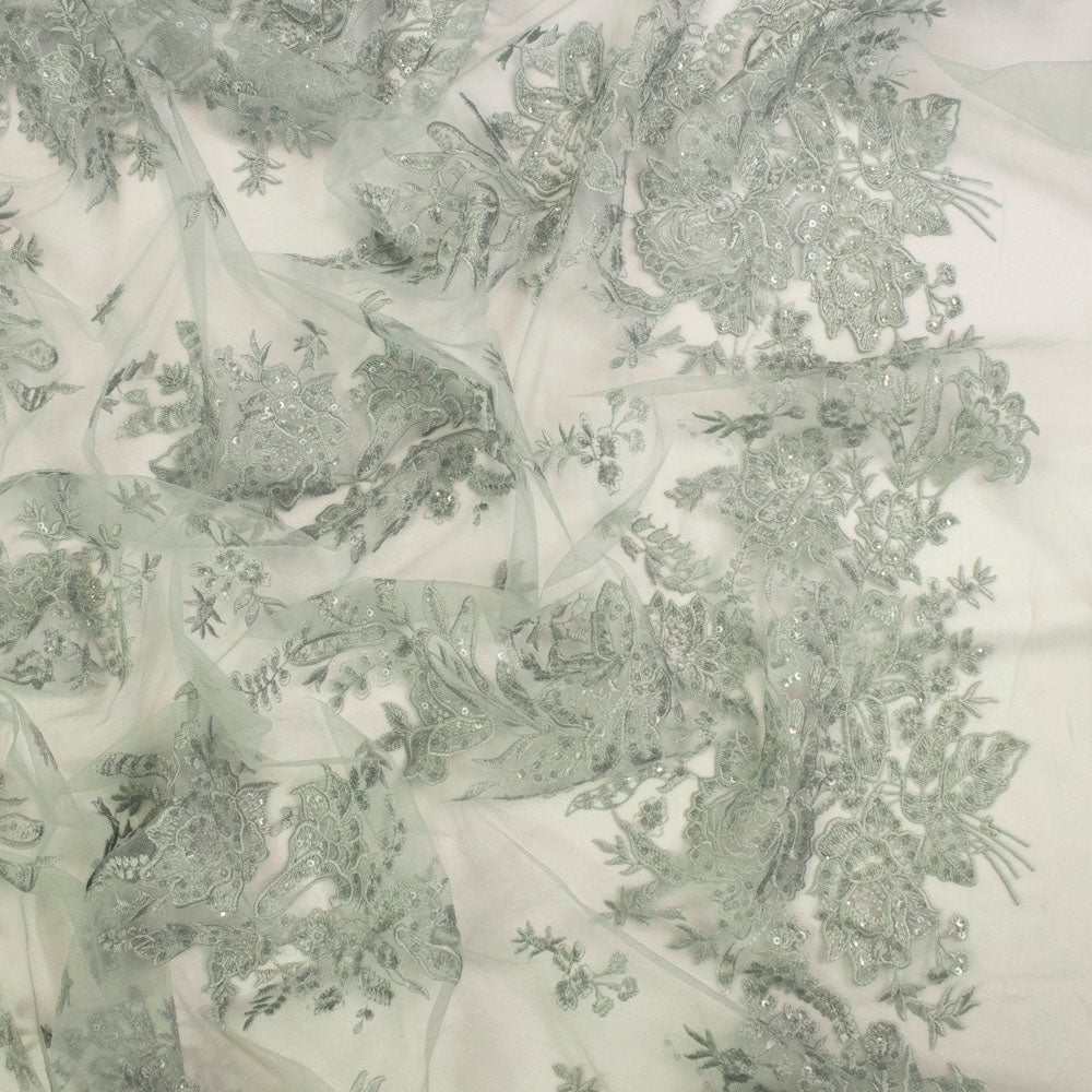 Floral Sequin Embroidered Couture Laces – WS19