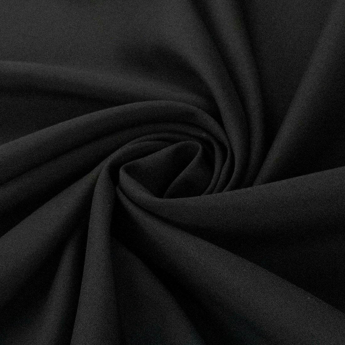 Japanese Wool Blend Suiting Medium Weight Design-2 Black