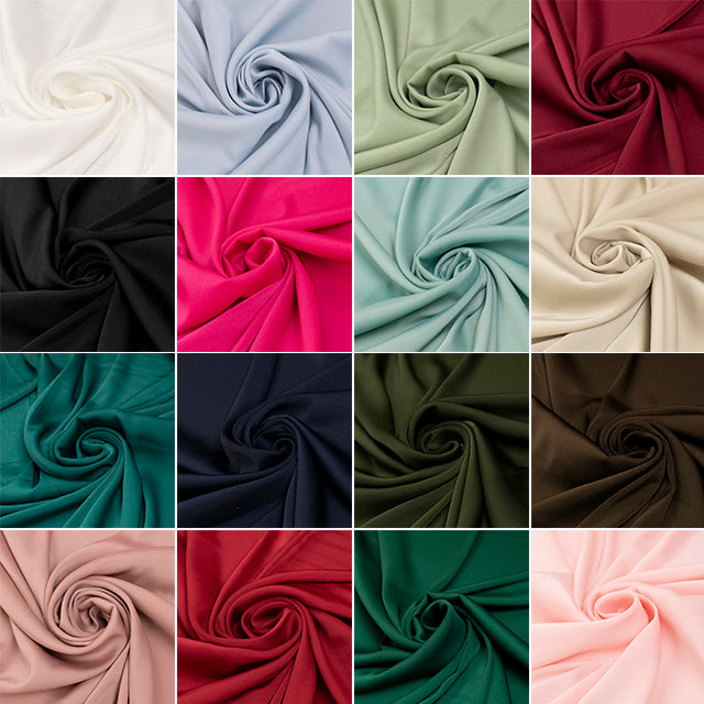 Crinkle Luxe Stretch Crepe