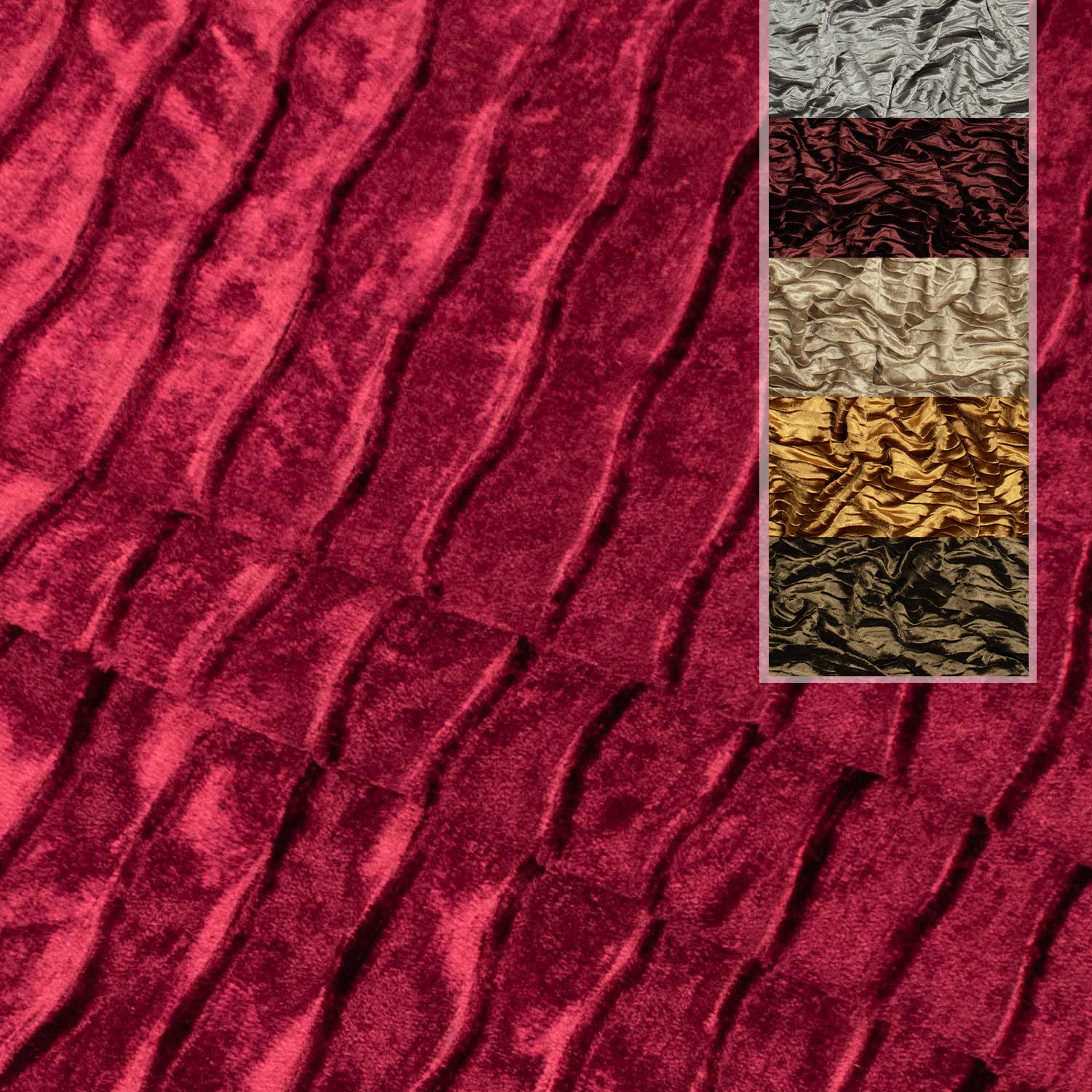 Crushed Curtain Velvet