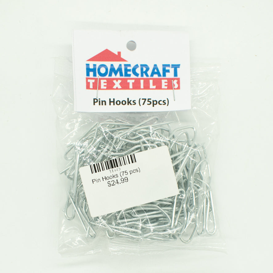 Curtain Pin Sharp Hooks - Silver