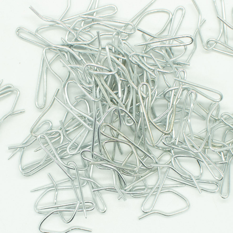 Curtain Pin Sharp Hooks - Silver