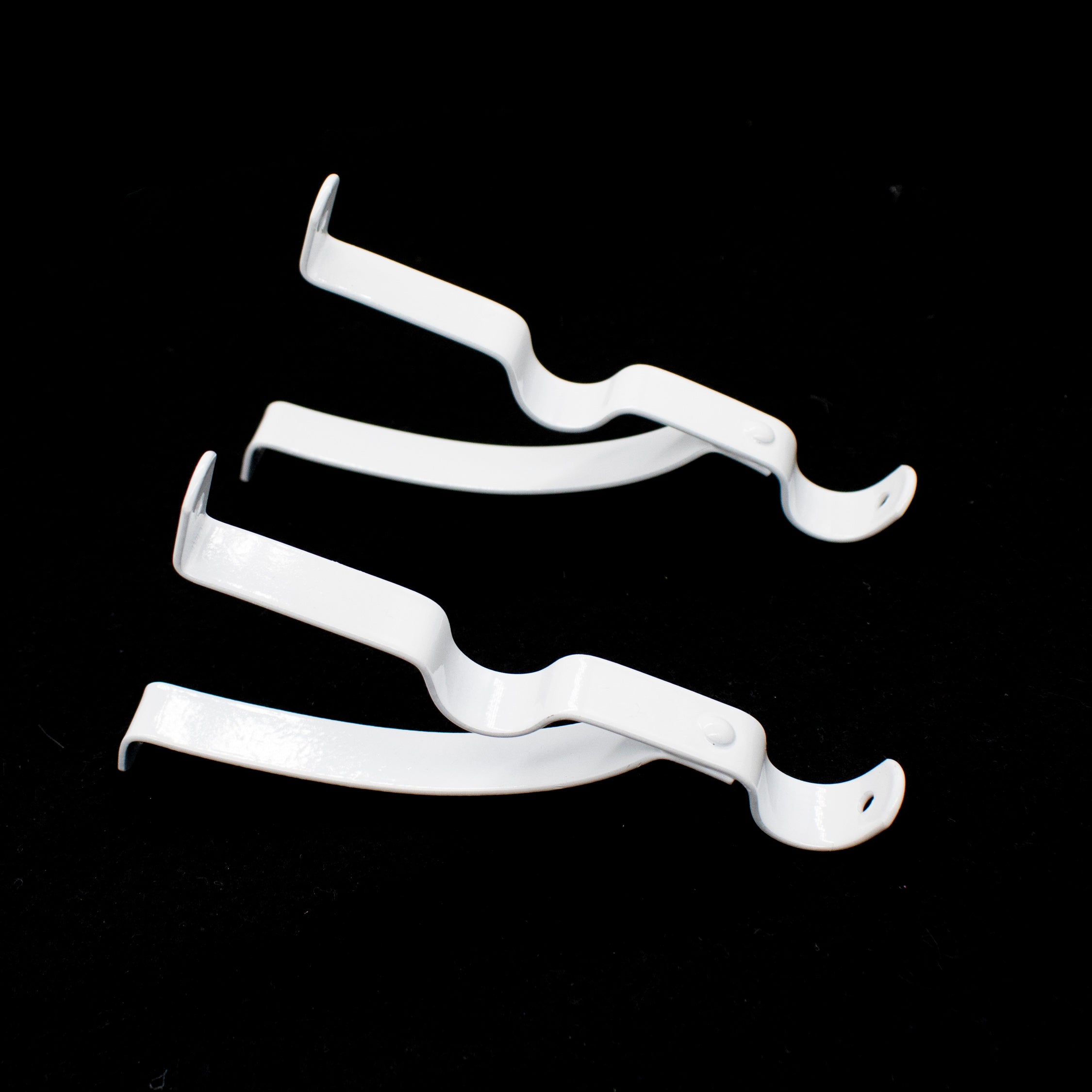 Trax West Curtain Rod Support 130mm Double Brackets