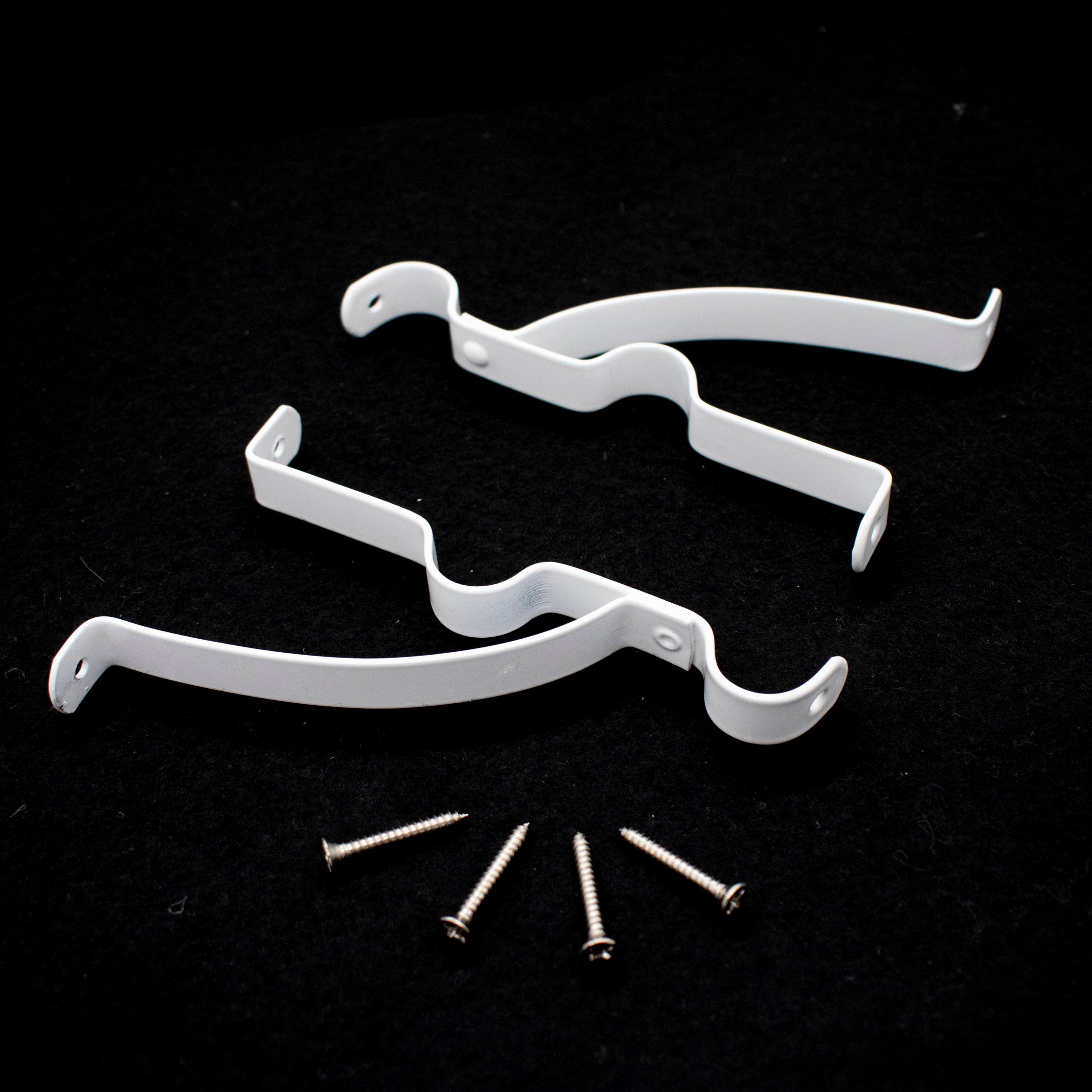 Trax West Curtain Rod Support 130mm Double Brackets