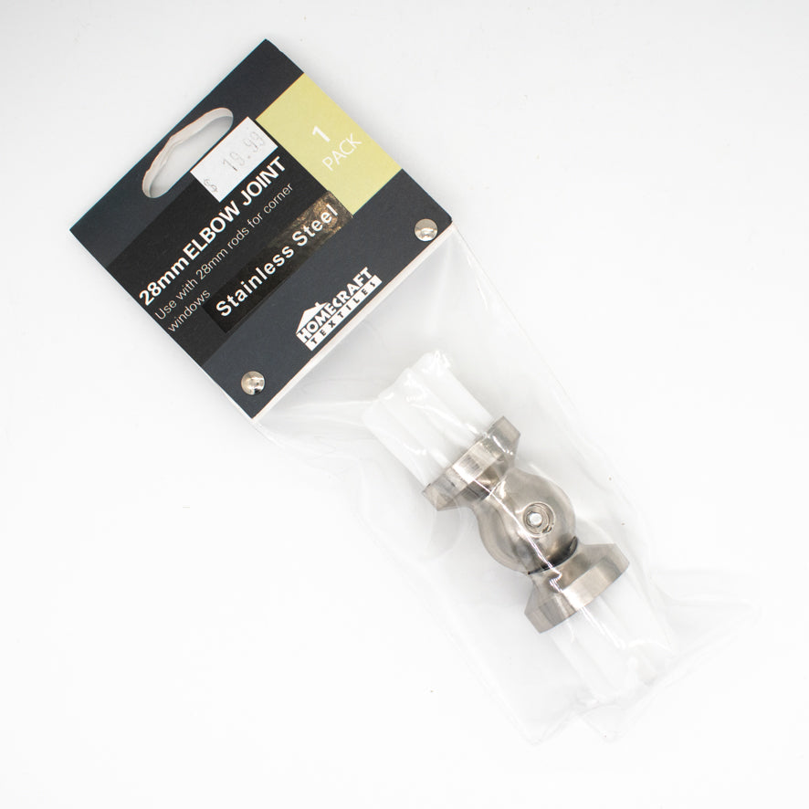 Curtain Elbow Joiner 28mm