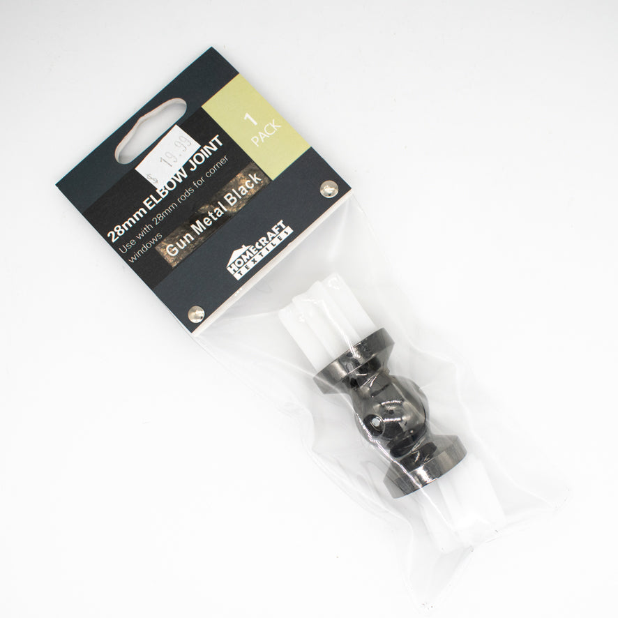 Curtain Elbow Joiner 28mm