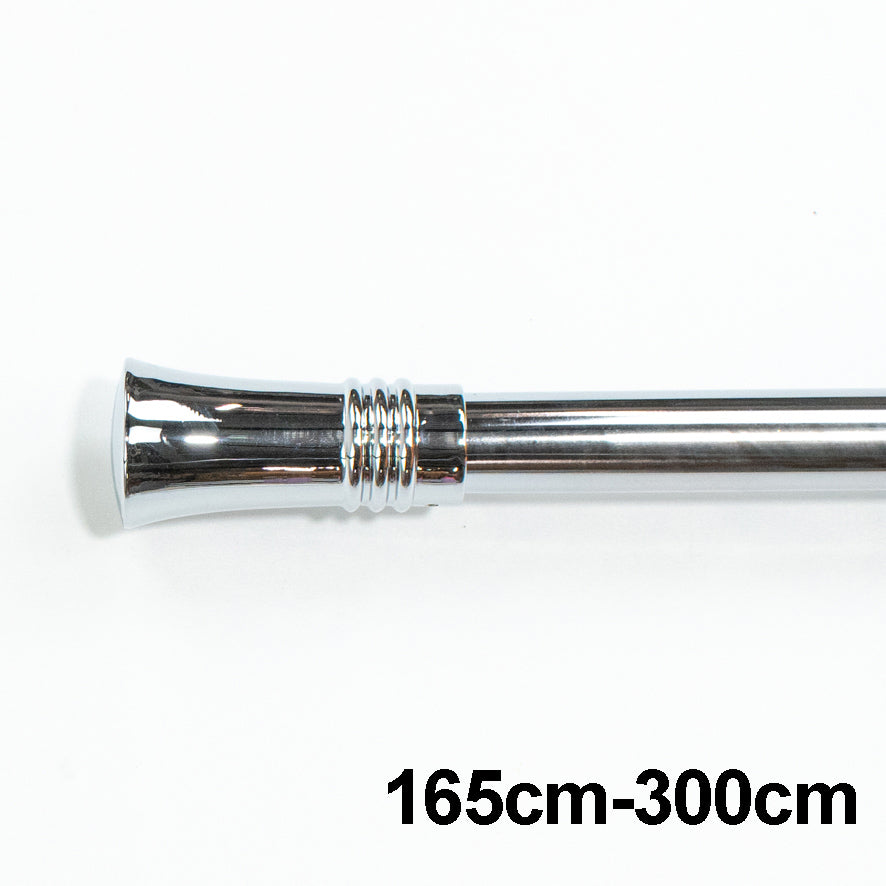 Expandable Curtain Eyelet Rod Set - 25/28mm