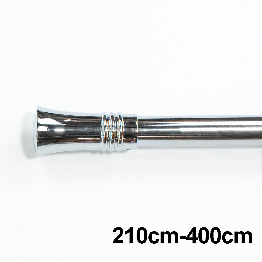 Expandable Curtain Eyelet Rod Set - 25/28mm