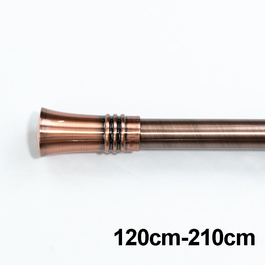 Expandable Curtain Eyelet Rod Set - 25/28mm