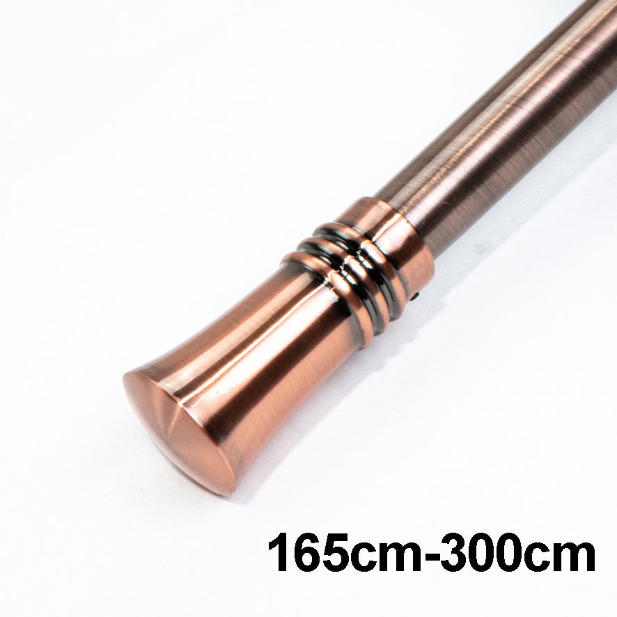 Expandable Curtain Eyelet Rod Set - 25/28mm