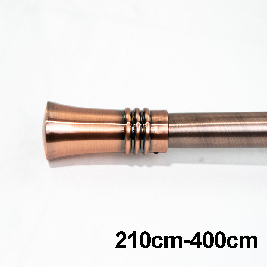 Expandable Curtain Eyelet Rod Set - 25/28mm