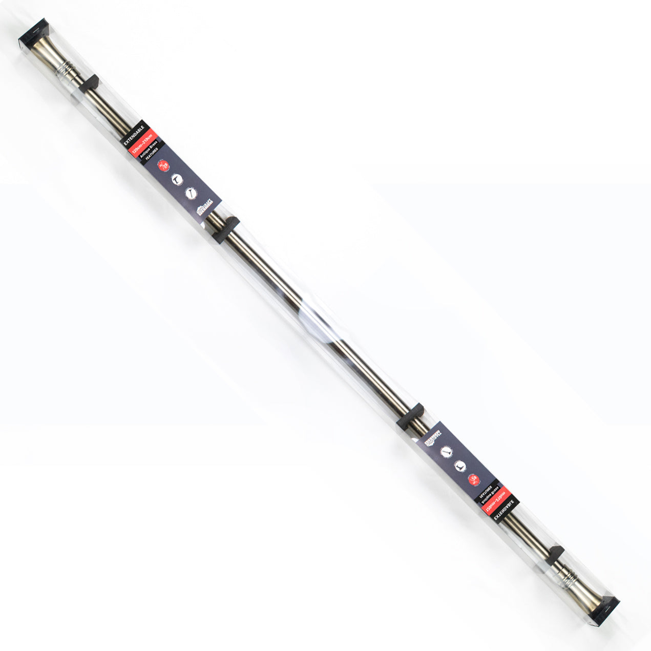 Expandable Curtain Eyelet Rod Set - 25/28mm