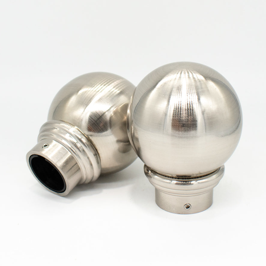 Curtain Rod Finials Ball Rod End Caps