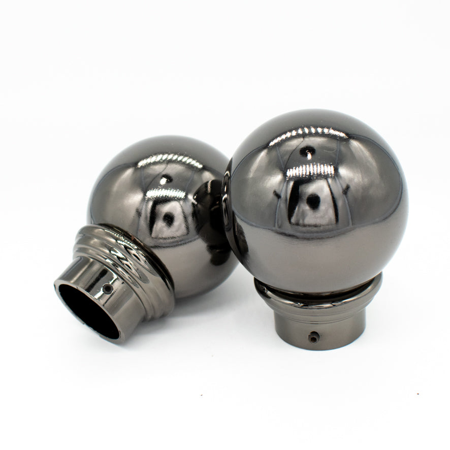Curtain Rod Finials Ball Rod End Caps