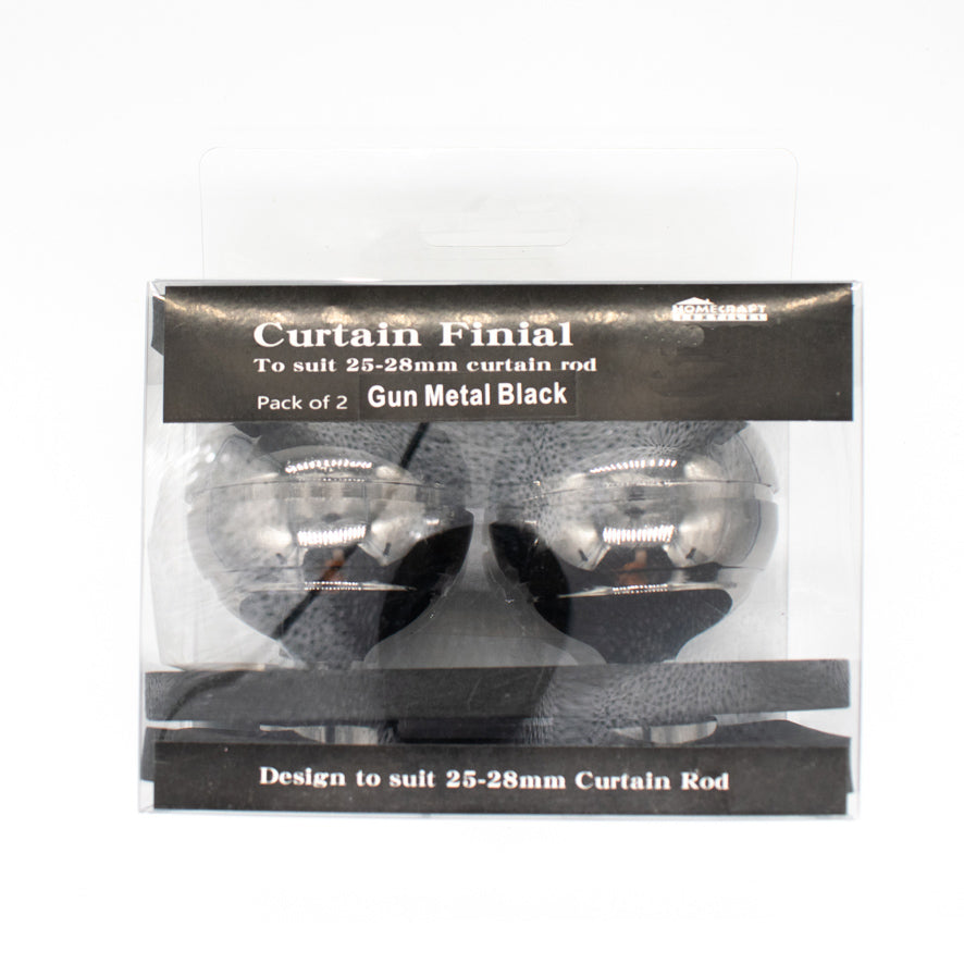 Curtain Rod Finials Ornament Ball Rod End Caps